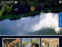 Tablet Screenshot of grandelakes.com